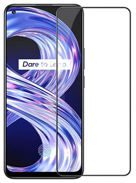 Защитное стекло для Realme 8i противоударное / закаленное ...