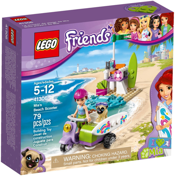LEGO FRIENDS Пляжный скутер Мии 41306 - купить с доставкой по выгодным ...