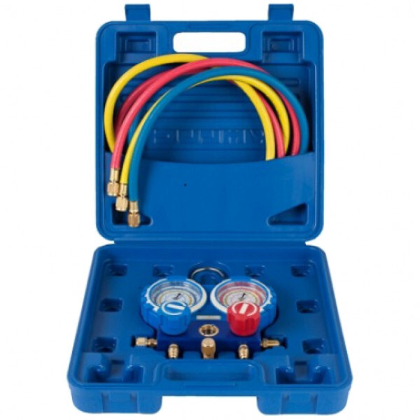Манометрический коллектор VALUE VMG-2-R410A-B (R22, R134a, R410A, R407C ...