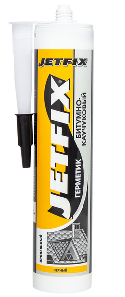 Битумный Герметик JETFIX, Для дверей, черный - купить по низким ценам в ...