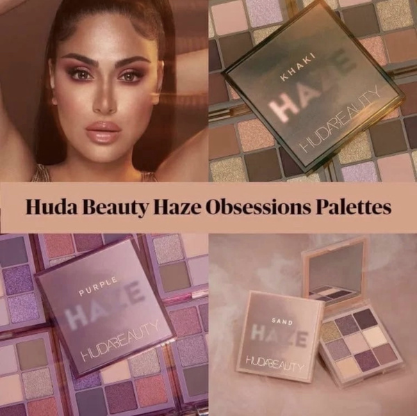 Характеристики Huda Beauty Haze Палетка теней . В наборе 3 палетки ...