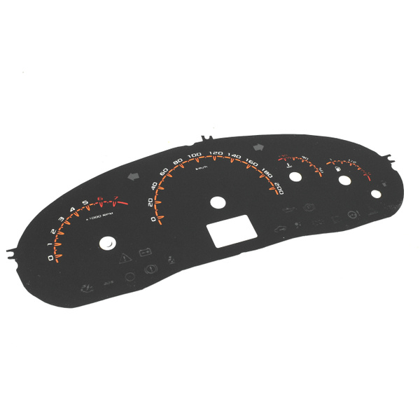 Накладка комбинации приборов (VDO) в стиле Веста для Лада Приора-1 ...