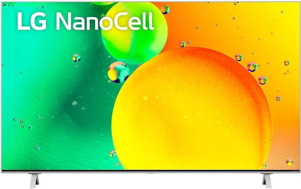 Купить телевизор LG LED 43" 43NANO776QA NanoCell серый Ultra HD 60Hz ...