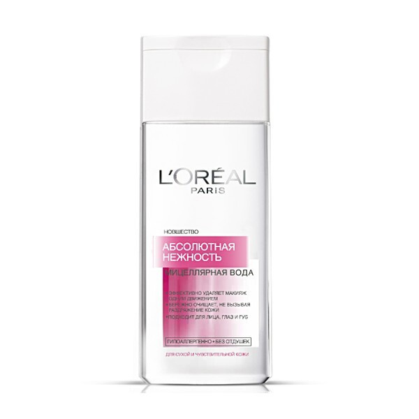 Характеристики L'Oreal Paris Мицеллярная вода абсолютная нежность, 200 ...