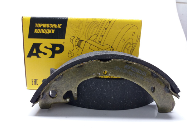 Колодка тормозная 2108-15,1117-19,2170-72,2190-94 пер к-т 4шт (ASP)