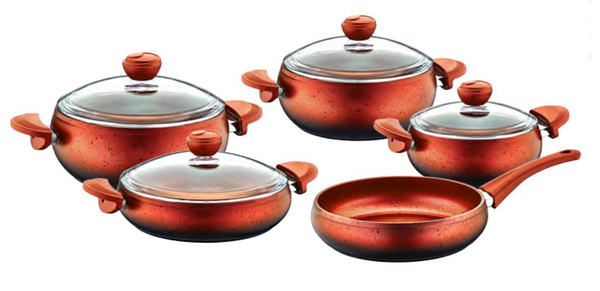 Набор посуды O.M.S. Collection из 9 предметов для приготовления пищи ...