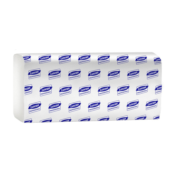 Полотенца бумажные д/дисп. Luscan Professional M-слож 2слоя, белые ...