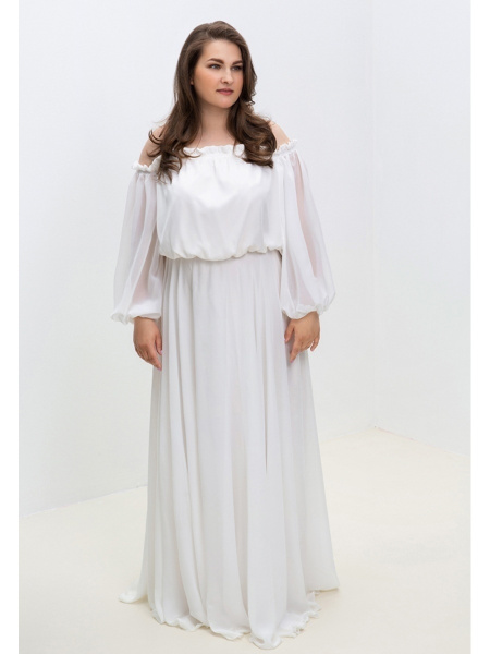 Свадебное платье plus size большого размера Dimond Bridestories цвет ...