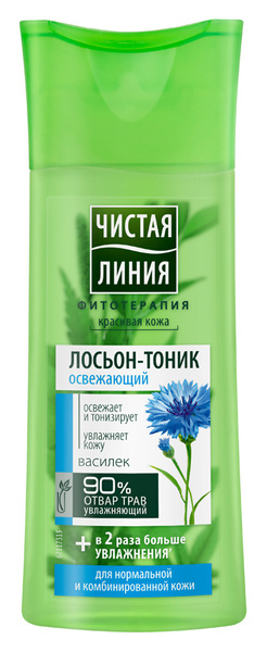 Чистая Линия лосьон-тоник для нормальной и комбинированной кожи на ...