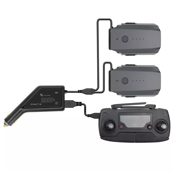 DJI Mavic Pro Автомобильное зарядное устройство для батарей ...