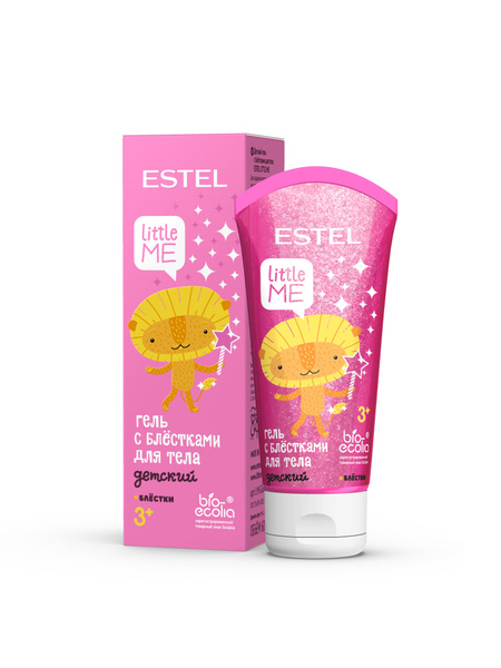 ESTEL LITTLE ME Детский гель с блестками для тела, 60 мл - купить с ...