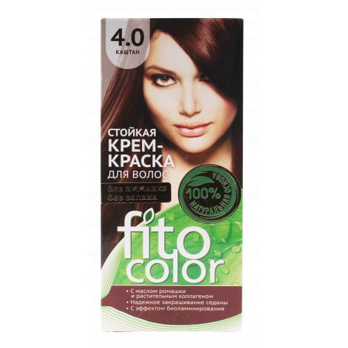 Краска для волос 4. FITOCOLOR крем-краска для волос каштан. Фитоколор стойкая крем краска 4.0 каштан. FITOCOLOR крем-краска д/вол 115мл тон мокко. Краска Фитоколор карамель.