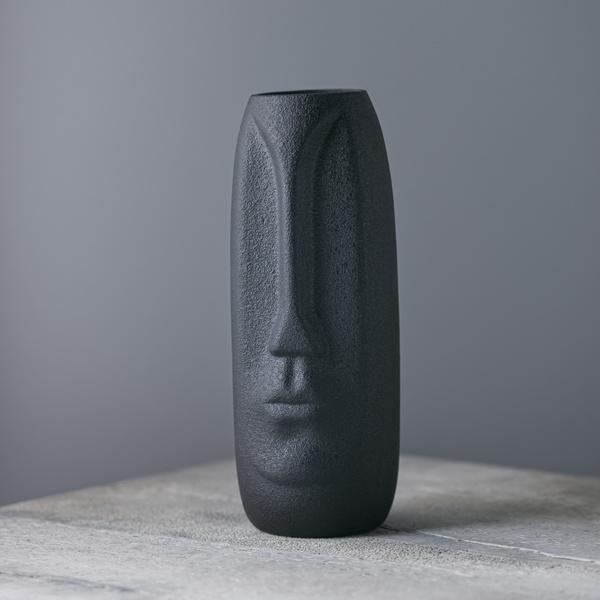 Керамическое изделие Nordic Creative Nose, 20х4.5 см черный, 1 шт ...
