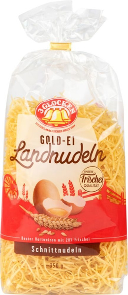Лапша мелкая Gold-Ei Landnudeln (Голд-Эй Ланднудел) ТМ 3 Glocken (3 ...