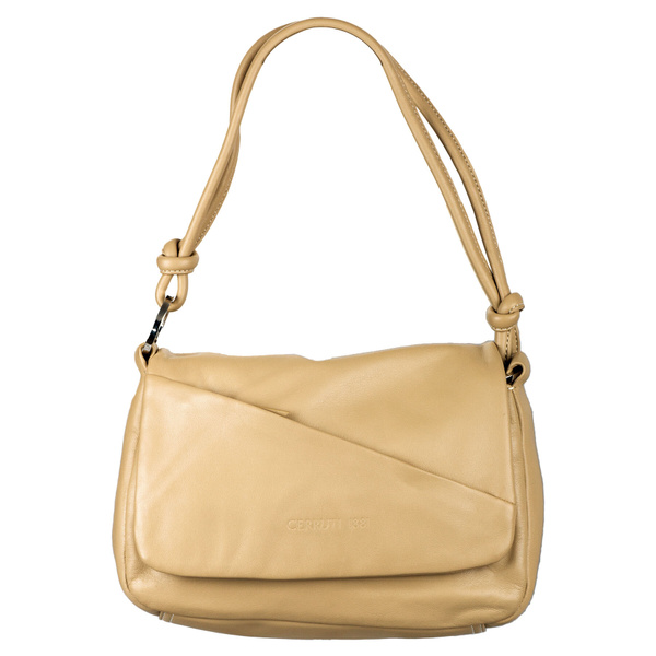 Сумка женская через плечо кожаная CERRUTI 1881 Pocket Beige, 10х16 см ...