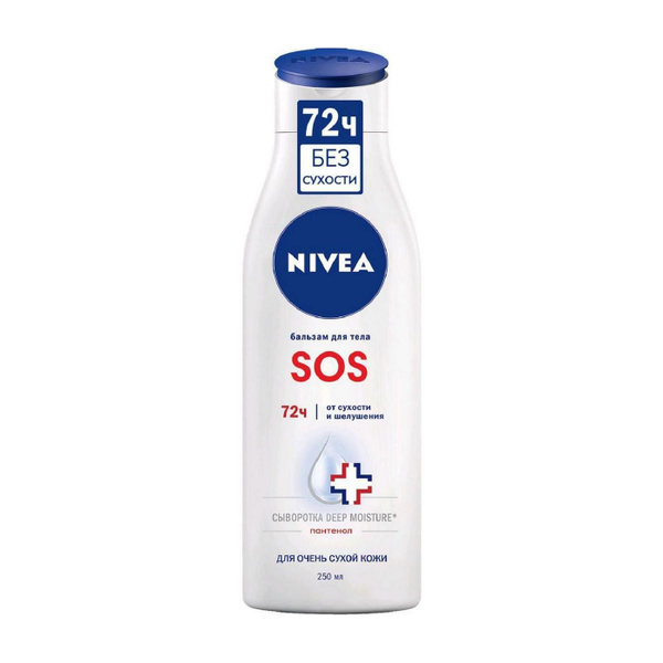 Nivea Крем SOS-бальзам для тела Восстанавливающий 250мл / - купить с ...