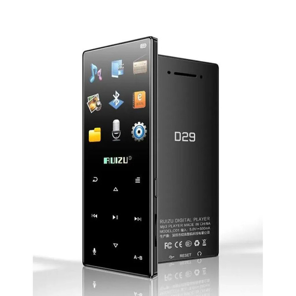 MP3-плеер RUIZU D29 8Gb Black, 8 ГБ купить по выгодной цене в интернет ...