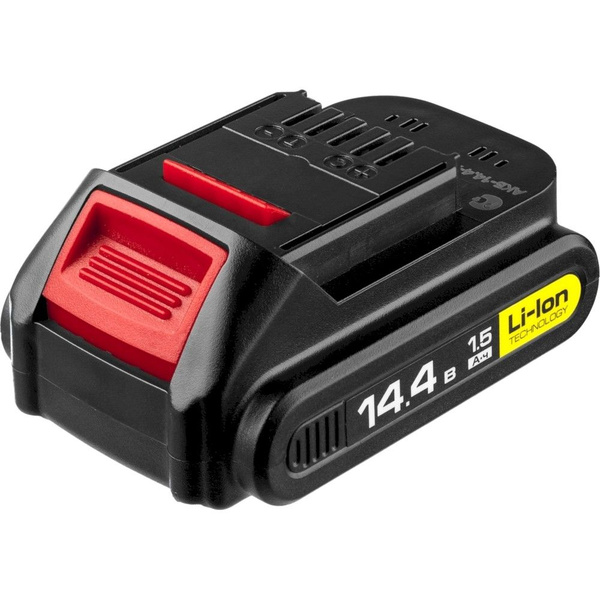 Аккумуляторная батарея ЗУБР 14.4 В 1.5 Ач Li-Ion тип М2 АКБ-14.4-Ли ...