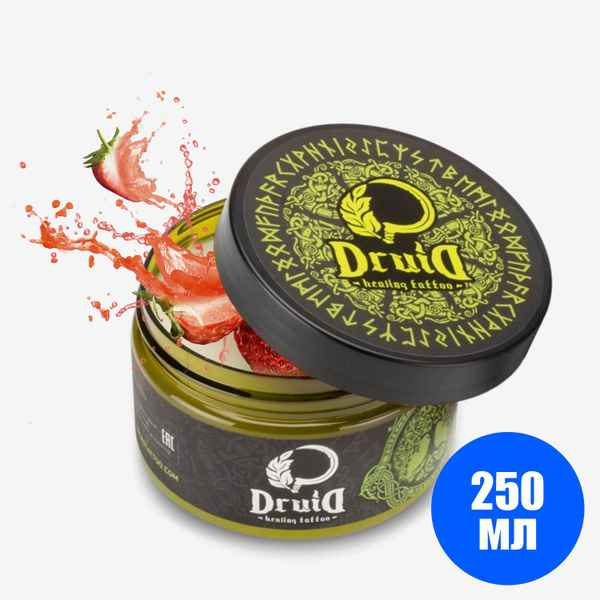 Druid Tattoo Butter Summer series тату масло 250 мл - Клубника - купить ...