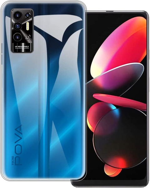 Защитный чехол на Tecno Pova 2 / Техно Пова 2 прозрачный - купить с ...