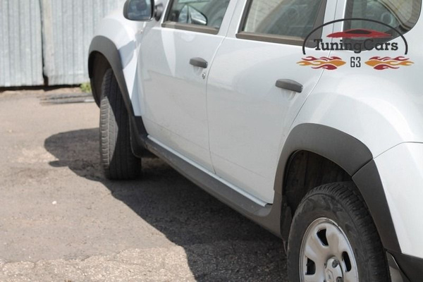 Арки колес пластиковые на Рено Дастер - Кросс 2010-2020 г.в. купить по ...