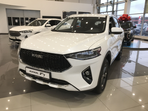 Хавал ф7 фото цена официальный Haval F7, Внедорожник 5 дв. белый - купить с доставкой по выгодным ценам в интер