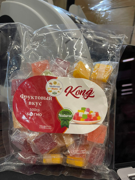 Фруктовые жевательные конфеты 500 гр купить на OZON по низкой цене ...