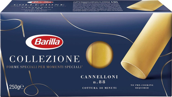 Макароны Barilla Collezione Cannelloni 250г - купить с доставкой по ...