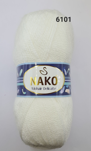 Пряжа Nako Mohair Delicate / Нако Мохер Деликат / , цвет- 6101/208 ...