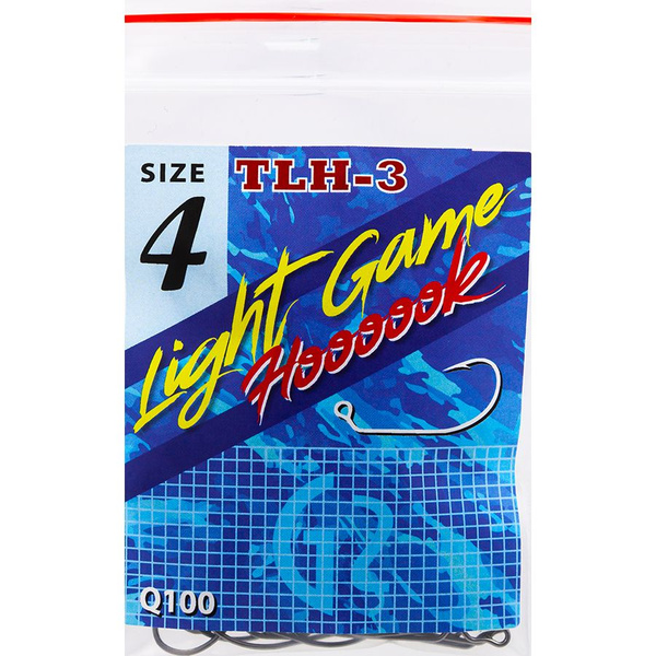 Крючки форелевые для джиг-головок G2 Light Game Hook #4, 100 шт / Ловля ...