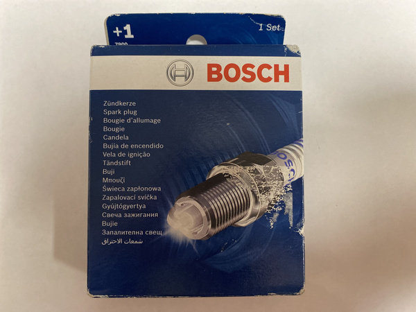 BOSCH Комплект свечей зажигания Никель WR7DC (+1)
