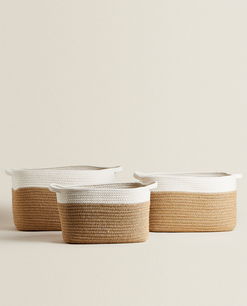Корзина для хранения ZARA HOME - купить по выгодной цене в интернет ...