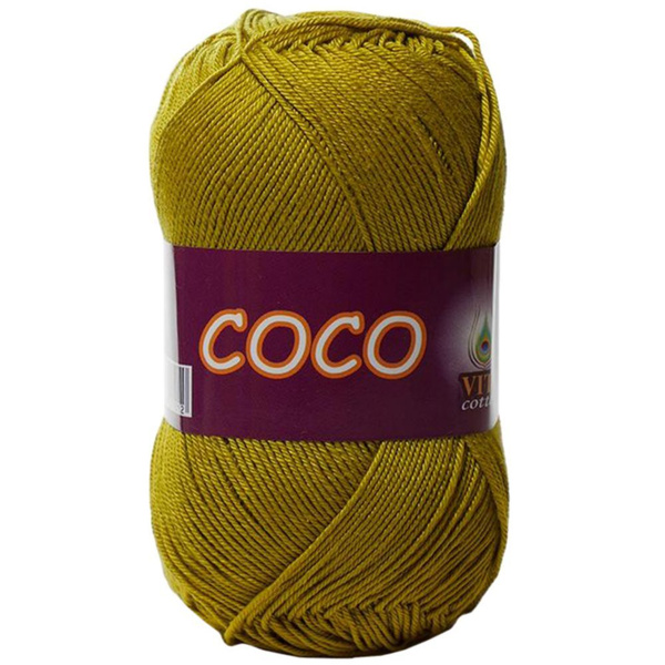 Пряжа coco vita cotton карта цветов