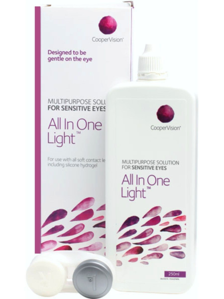All in One Light раствор 250 мл - купить с доставкой по выгодным ценам ...