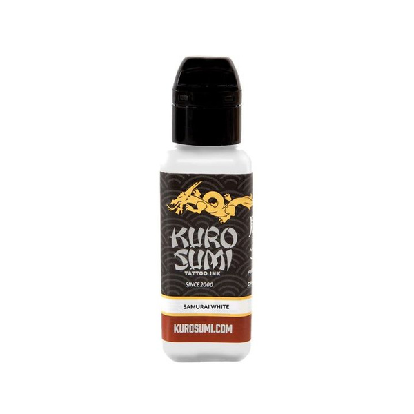 Kuro Sumi Samurai White классическая белая краска для татуировки 22.5 ...