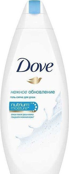 Dove Гель скраб для душа Нежное обновление, 250 мл/ - купить с ...