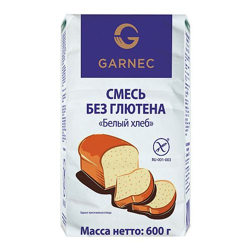Смесь без глютена "Белый хлеб", 600 грамм - купить с доставкой по ...