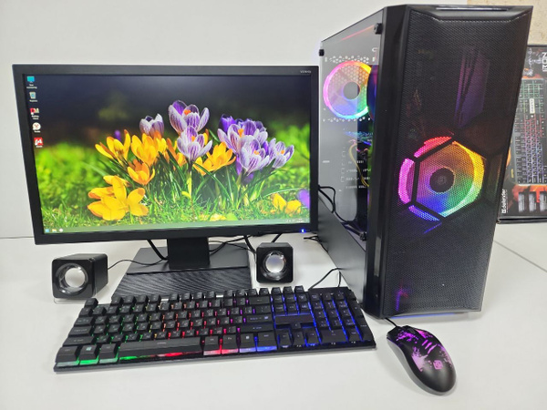 Моноблок 22" Компьютерс Игровой компьютер intel 1220/8GB/SSD-256 ...