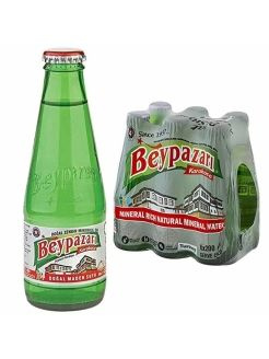 Минеральная вода турецкая, газированная, BEYPAZARI, 6 шт. х 200 мл ...