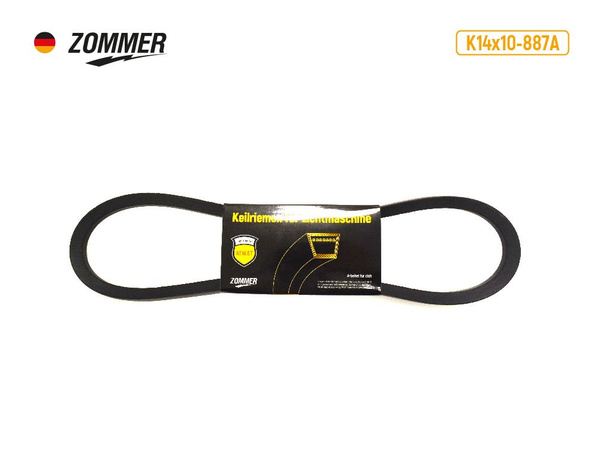 Ремень  887 (14х10) ЯМЗ-236  238; МАЗ-504; КРАЗ-258 усил ATHLET (ZOMMER)