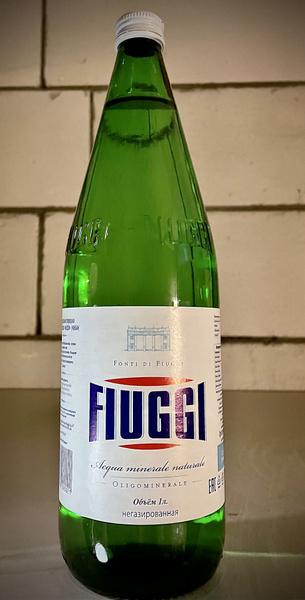 Вода минеральная Fiuggi / Фьюджи негазированная СТЕКЛО 1 л (6 штук ...