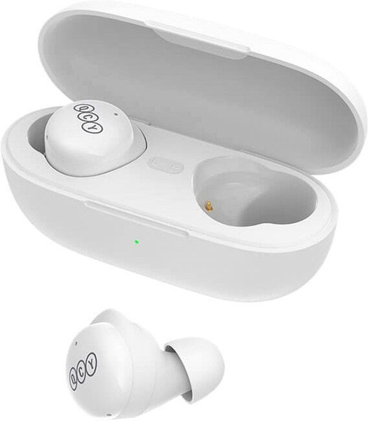 Наушники Вкладыши QCY T17S (белый) - купить по доступным ценам в ...