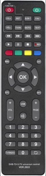 Пульт ДУ HUAYU DVB-T2 +3 TV 2022 - купить по выгодной цене в интернет ...