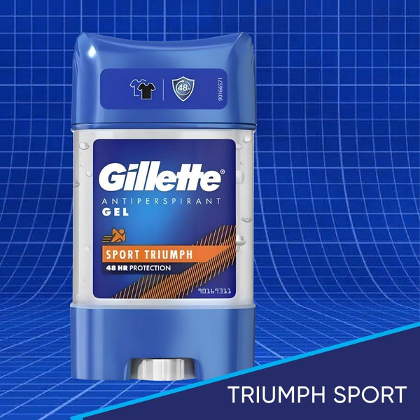 Гелевый дезодорант - антиперспирант Gillette Sport Triumph - купить с ...