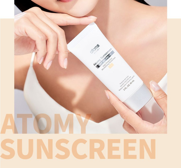 Солнцезащитный крем SPF50+(тонирующий) Атоми - купить с доставкой по ...