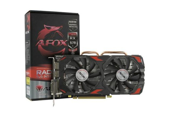 Видеокарта AFOX Radeon RX 570, 8 ГБ GDDR5, GDDR5 - купить по низким ...