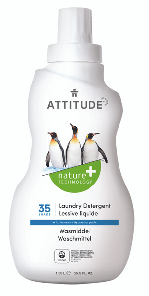 Средство для стирки ATTITUDE Wildflowers, 35 стирок/1050 мл - купить с ...
