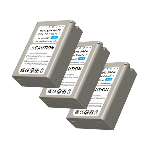 BLN-1 BLN 1 PS BLN1 Аккумулятор для камеры 2280 мАч для Olympus OM-D E ...