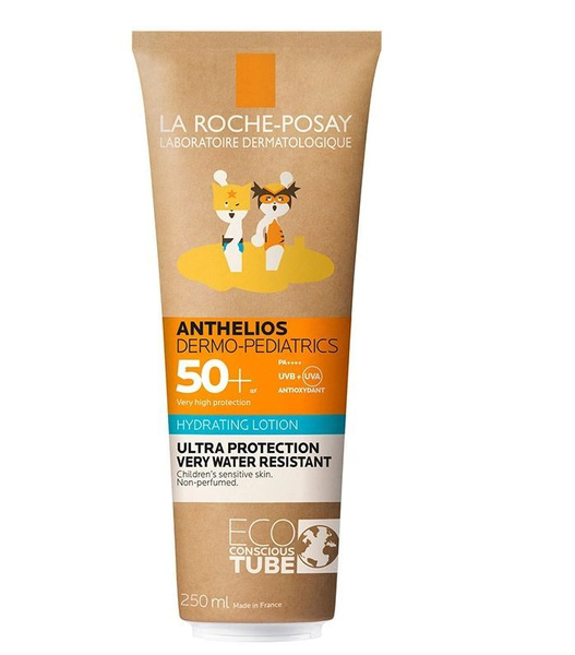 Детский солнцезащитный лосьон La Roche Posay Anthelios SPF 50+ 250 мл ...