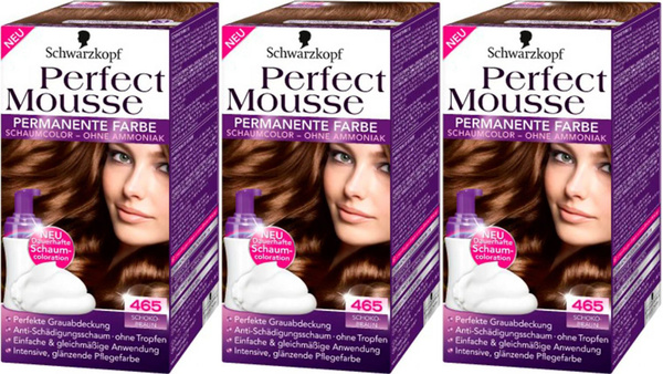 Краска-мусс для волос Perfect Mousse сияющий и стойкий цвет тон 465 ...